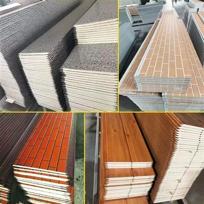16mm Metal Pu Sandwich Panel għall-Ħajt ta 'ġewwa